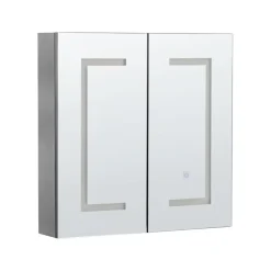 Beliani MAZARREDO - Badkamermeubel - Wit - Multiplex