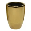 Bloempotten Voor Binnen-Mega Collections Bloempot Emperor - rond - goud - D26 x H35 cm