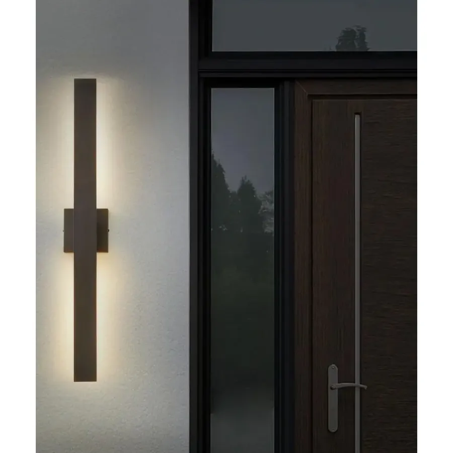 Wandlampen-Beliani MELGAM - Wandlamp - Zwart - Ijzer