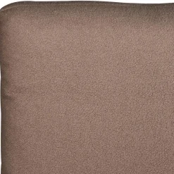 Twijfelaars-Beliani MELLE - Tweepersoonsbed - Bruin - 140 x 200 cm - Bouclé