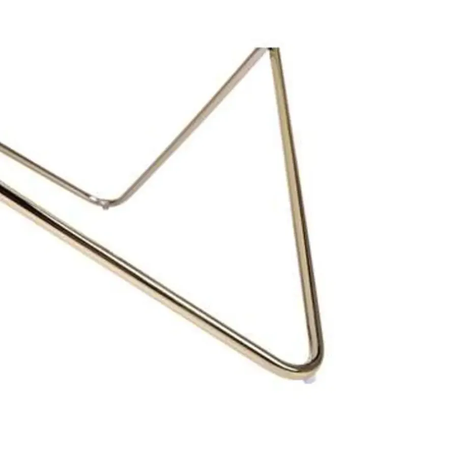 Salontafels-Beliani MERIDIAN II - Salontafel - Wit/Goud - Veiligheidsglas