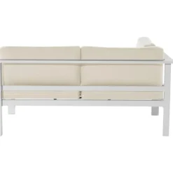 Loungesets|Loungesets-Beliani MESSINA - Loungeset voor 5 - Beige - Aluminium