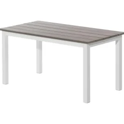 Loungesets|Loungesets-Beliani MESSINA - Loungeset voor 5 - Beige - Aluminium