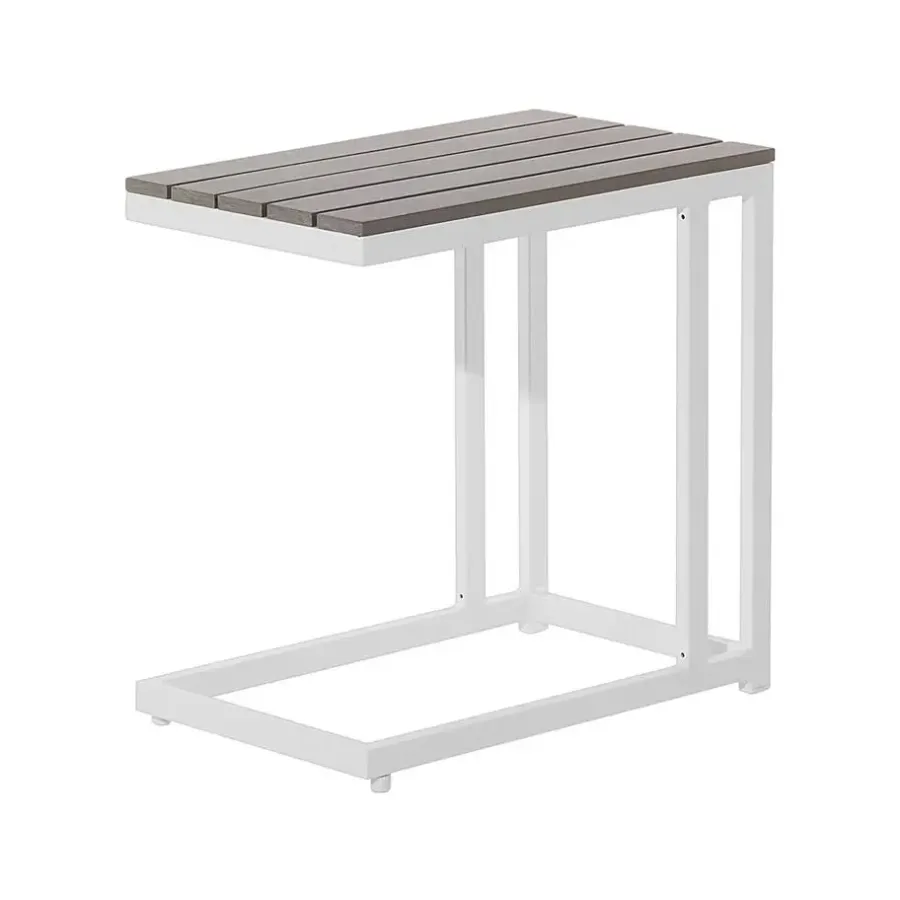 Loungesets|Loungesets-Beliani MESSINA - Loungeset voor 5 - Beige - Aluminium