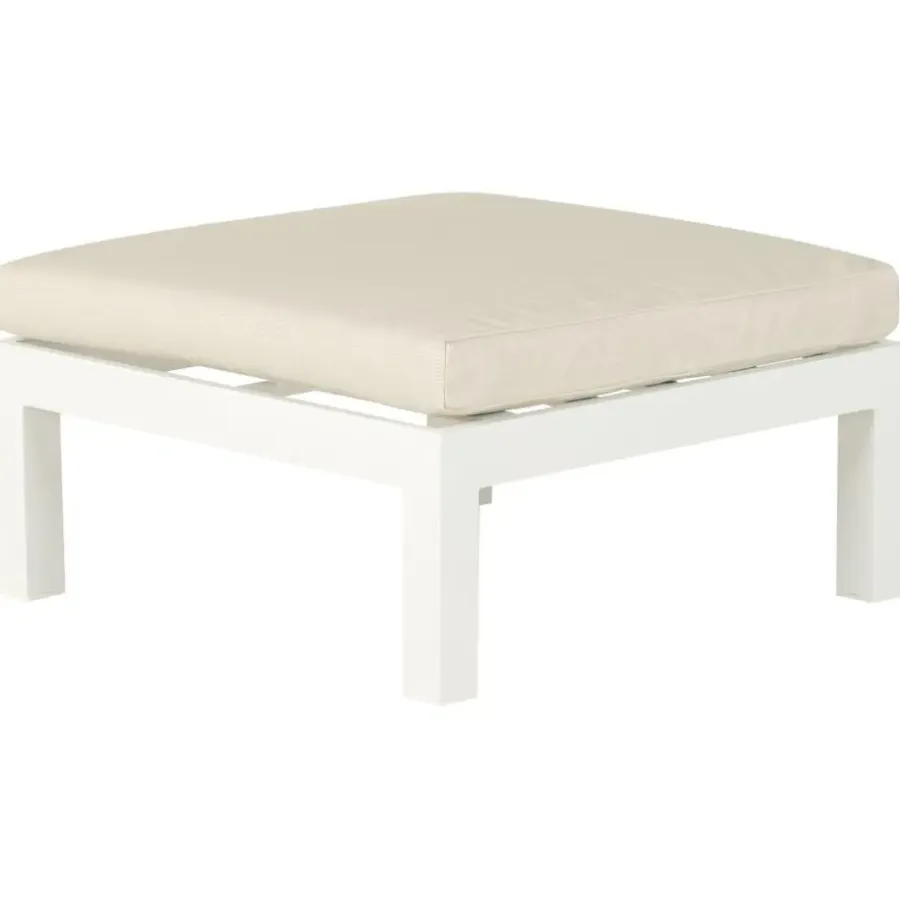Loungesets|Loungesets-Beliani MESSINA - Loungeset voor 5 - Beige - Aluminium