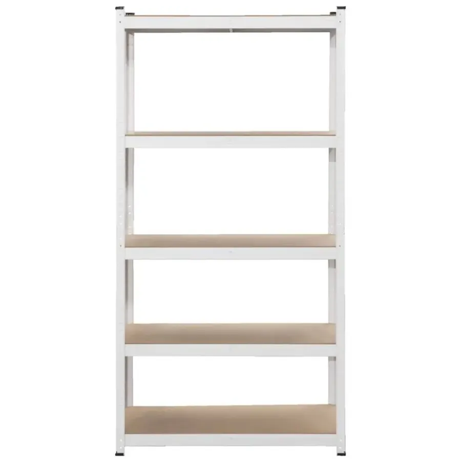 Wandrekken-Leen Bakker Metalen stellingkast - wit - 90x45x180 cm