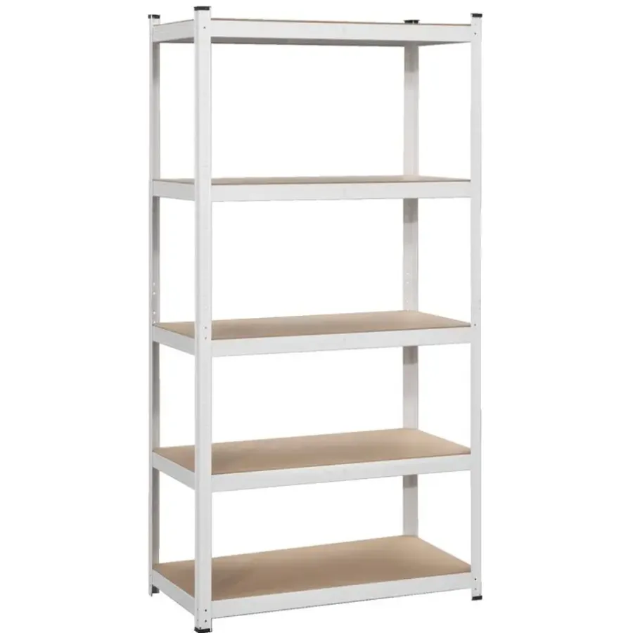 Wandrekken-Leen Bakker Metalen stellingkast - wit - 90x45x180 cm