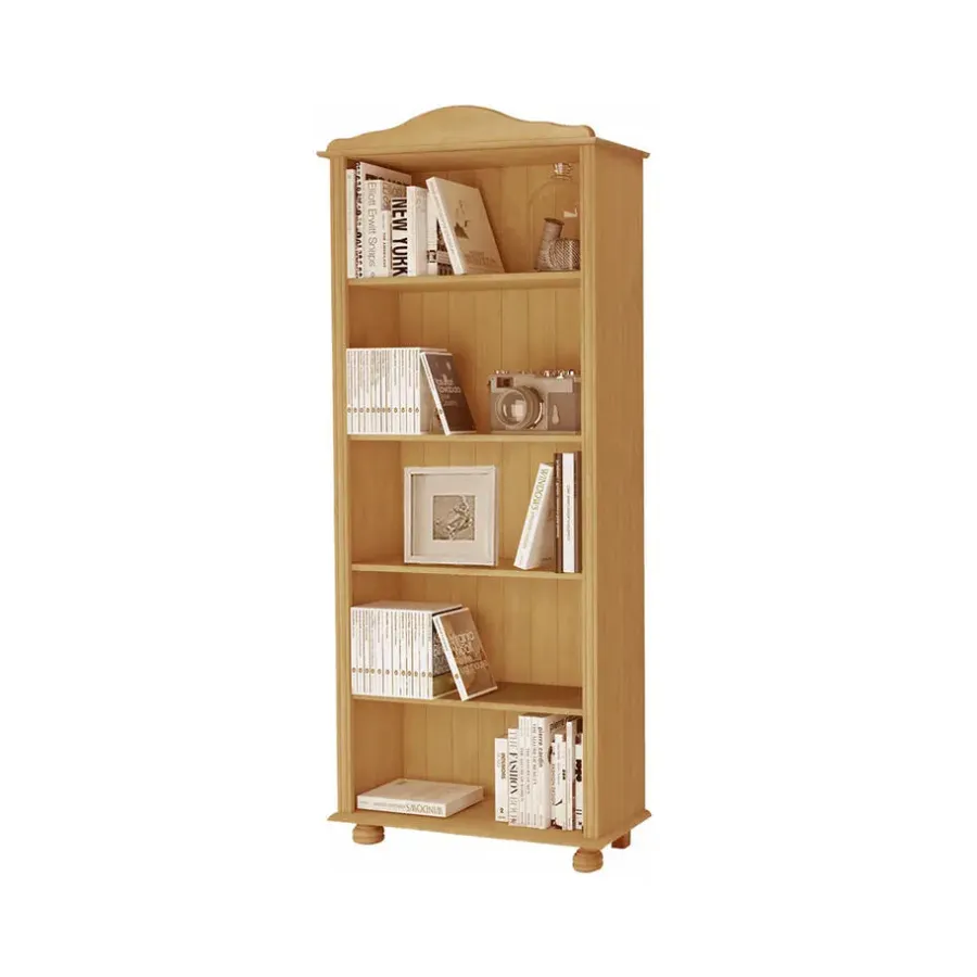 Loft24 Mette - Hoge boekenkast in natuurlijk grenen