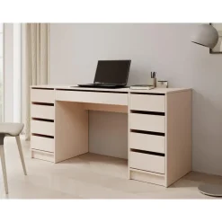 Bureaus-Meubella - Bureau Avio 2 - Beige - 154 cm