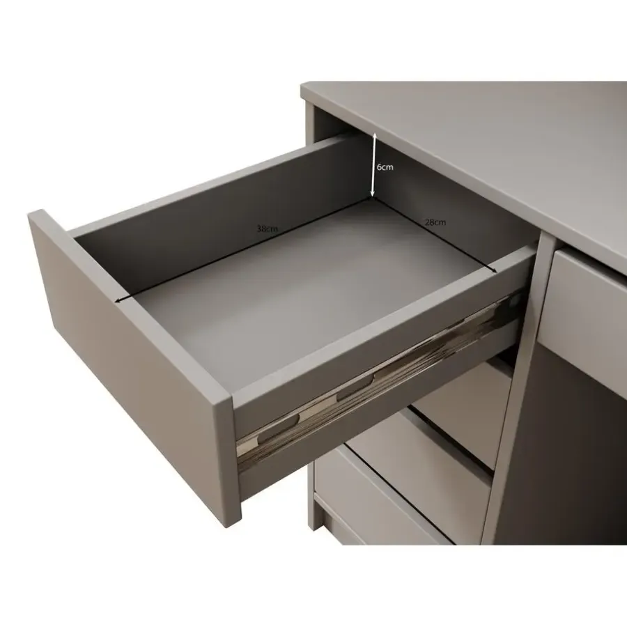Bureaus-Meubella - Bureau Avio 2 - Eiken - 154 cm