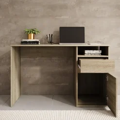 Bureaus-Meubella - Bureau Babot - Eiken 1 - 120 cm