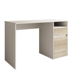 Bureaus-Meubella - Bureau Babot - Wit 2 - 120 cm