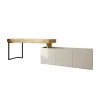 Meubella - Bureau Floren - Eiken - 3 lades