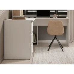 Bureaus-Meubella - Bureau Fuenta - Wit - 142 cm