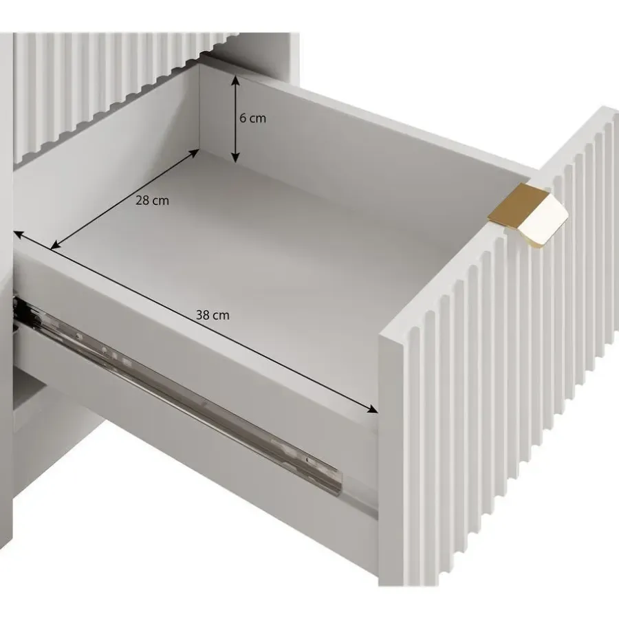 Meubella - Bureau Tavares - Zwart - 120 cm