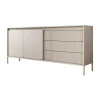 Meubella - Dressoir Saran - Beige - 187 cm