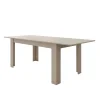 Rechthoekige Eettafels|Houten Eettafels-Meubella - Eetkamertafel Uverta - Beige - 220 cm - Uitschuifbaar