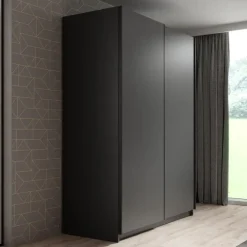Meubella - Kledingkast Ganaro - Grijs - 150 cm