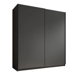 Meubella - Kledingkast Ganaro - Grijs - 180 cm