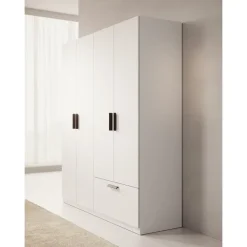 Meubella - Kledingkast Lillian - Wit - 180 cm