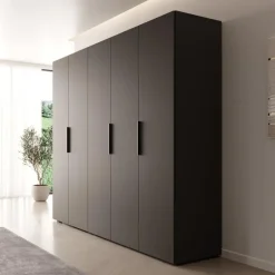 Meubella - Kledingkast Marquesa - Zwart - 250 cm