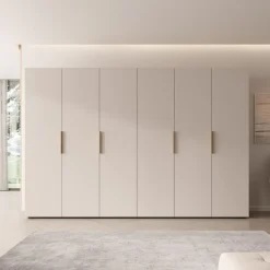 Draaideurkasten-Meubella - Kledingkast Marquesa - Beige - 300 cm