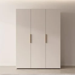 Draaideurkasten-Meubella - Kledingkast Marquesa - Beige - 150 cm