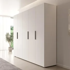 Draaideurkasten-Meubella - Kledingkast Marquesa - Wit - 250 cm