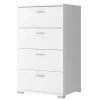 Meubella - Ladekast Dento - Wit - 50 cm