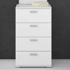 Meubella - Ladekast Dento - Wit - 50 cm