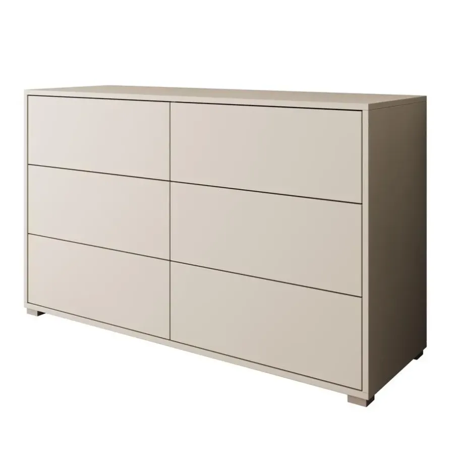 Meubella - Ladekast Gideon - Beige - 120 cm