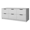 Meubella - Ladekast Kennedy - Wit - 120 cm