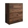 Meubella - Ladekast Tonga - Old wood - 74 cm