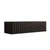 Tv Meubels-Meubella - TV-Meubel Angelina - Zwart - 128 cm