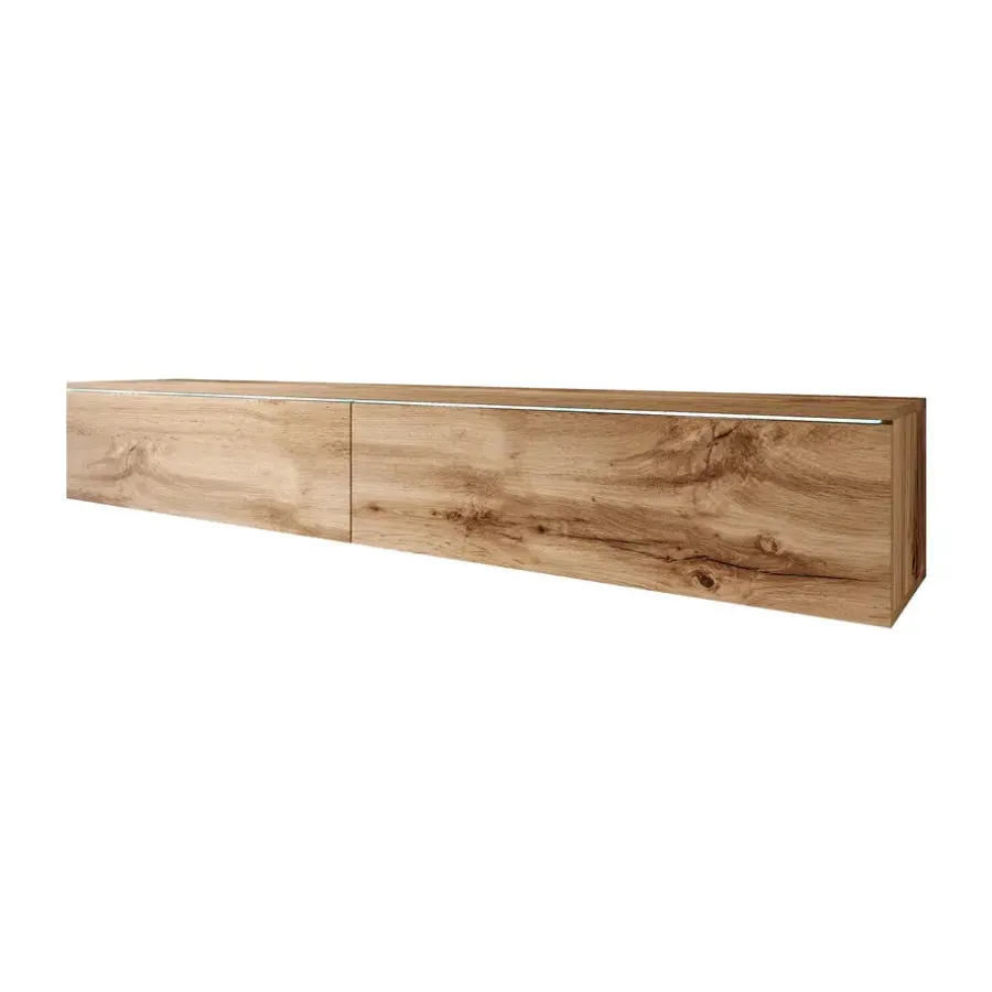 Tv Meubels-Meubella - TV-Meubel Dixon - Eiken - 180 cm
