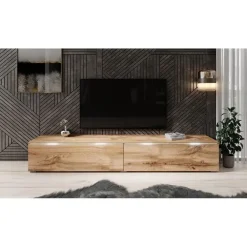 Tv Meubels-Meubella - TV-Meubel Dixon - Eiken - 180 cm