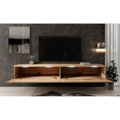 Tv Meubels-Meubella - TV-Meubel Dixon - Eiken - 180 cm