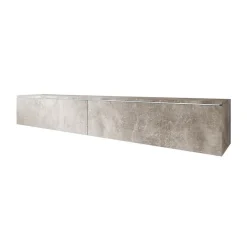 Tv Meubels-Meubella - TV-Meubel Dixon - Betonlook - 180 cm