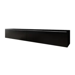 Tv Meubels-Meubella - TV-Meubel Dixon - Mat Zwart - 180 cm