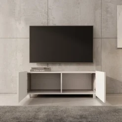 Tv Meubels-Meubella - TV-Meubel Kenderes - Beige - 100 cm