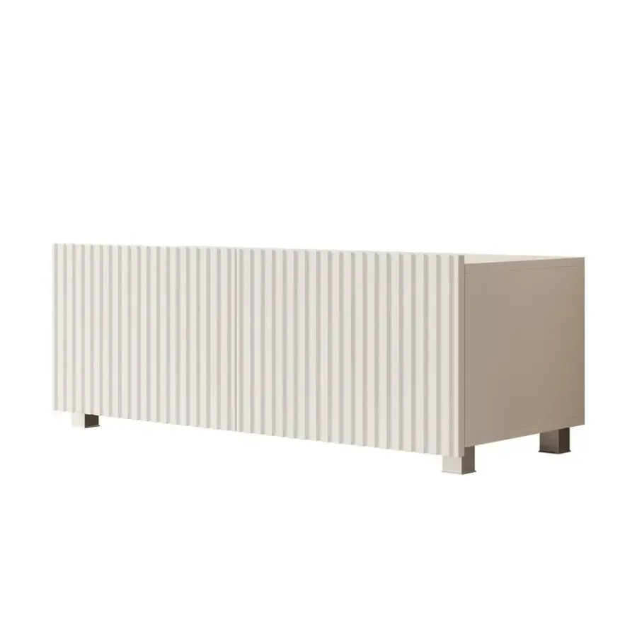 Meubella - TV-Meubel Kenderes - Wit - 100 cm