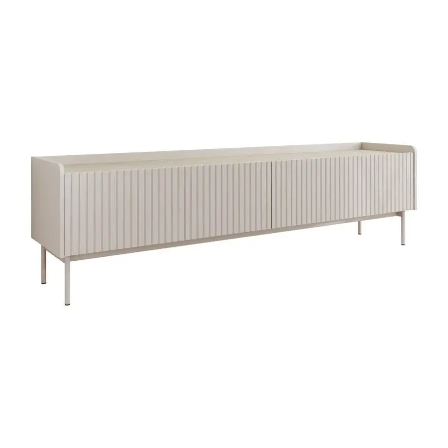 Tv Meubels-Meubella - TV-Meubel Livako - Beige - 181 cm