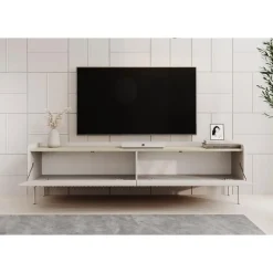 Tv Meubels-Meubella - TV-Meubel Livako - Beige - 181 cm