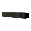 Tv Meubels-Meubella - TV-Meubel Pepinos - Mat zwart - 200 cm