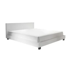 Meubella - Tweepersoonsbed George - Wit - 140x200 cm