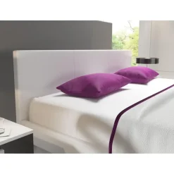 Meubella - Tweepersoonsbed George - Wit - 140x200 cm