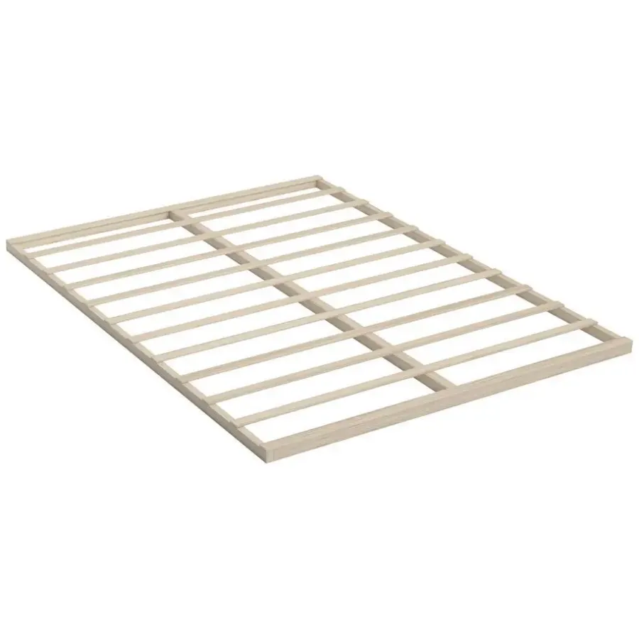 2-Persoons Bedden-Meubella - Tweepersoonsbed George - Grijs - Stof - 160x200 cm