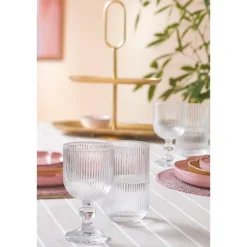 Tafelkleden-Mica Decorations Alivo Tafelkleed - L250 x B140 cm - Beige, Wit