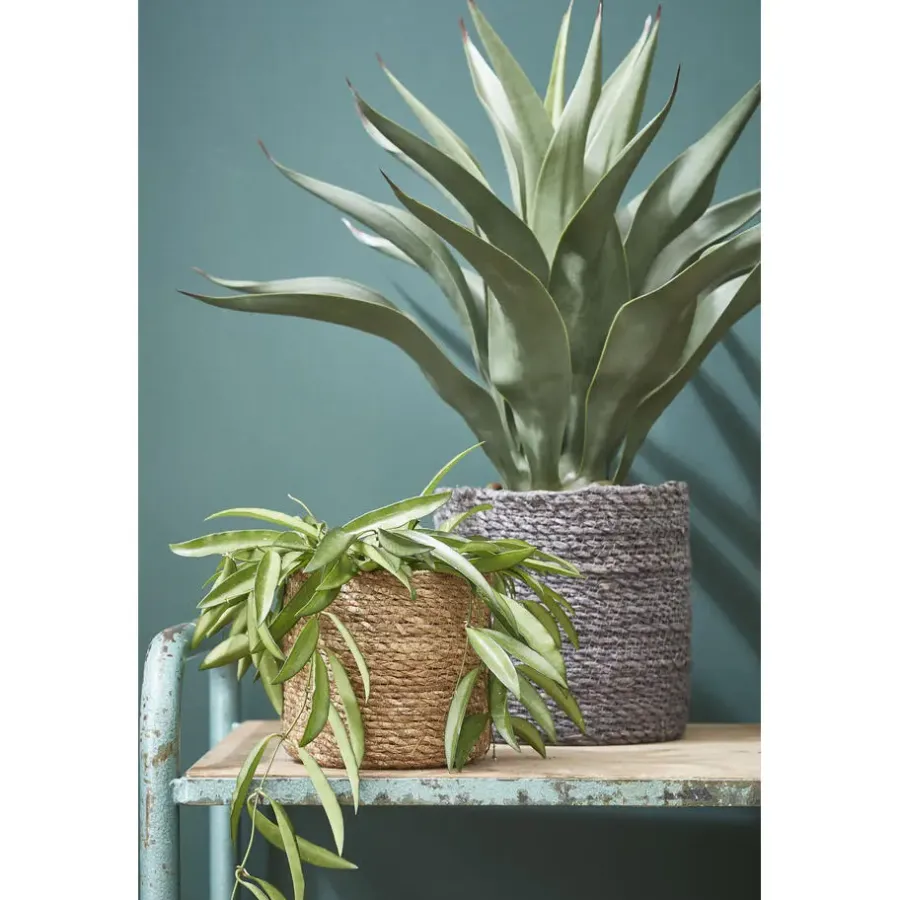 Bloempotten|Bloempotten Voor Binnen-Mica Decorations Atlantic Mand voor Planten Set van 3