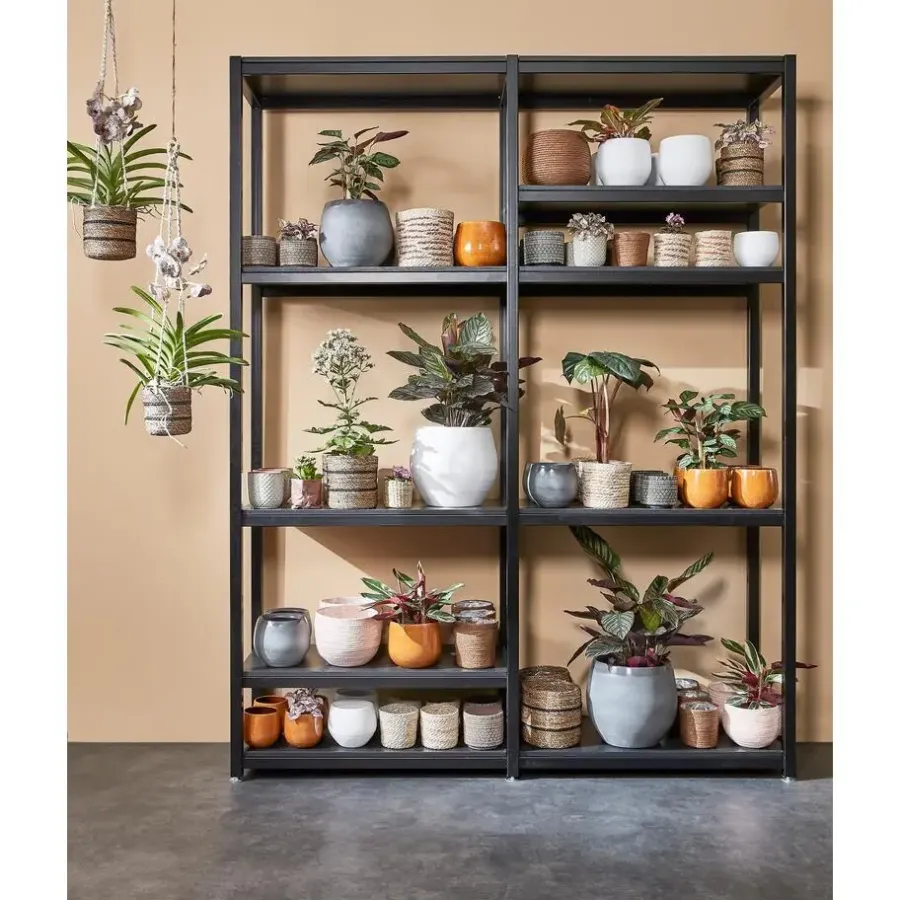 Bloempotten|Bloempotten Voor Binnen-Mica Decorations Atlantic Mand voor Planten Set van 3
